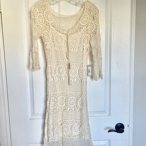 Macramé 3/4 Sleeve Dress by Quiksilver for Women